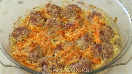 тефтели из индейки с подливкой