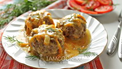 тефтели с гречкой в мультиварке