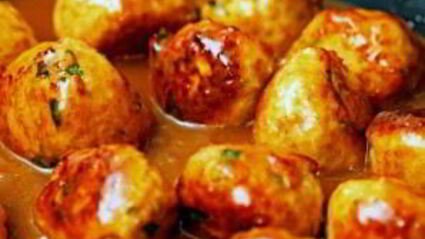 тефтели с подливкой куриные