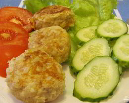 Тефтели с рисом и мясом