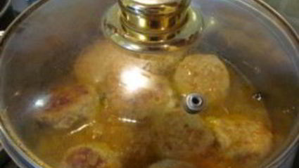 тефтели с рисом и мясом