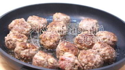 тефтели с рисом и овощами