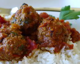 Тефтели с рисом в духовке