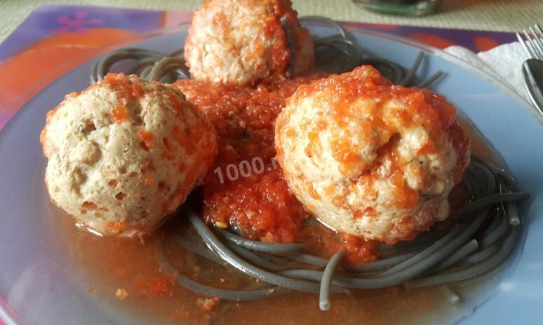 Рецепт тефтелей с сыром