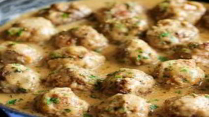 тефтели в белом соусе
