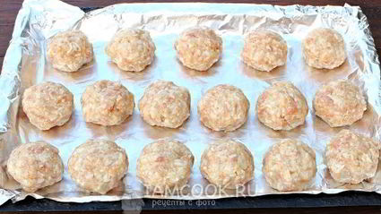 тефтели в духовке без подливы