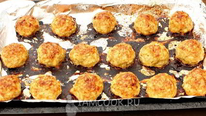 тефтели в духовке без подливы
