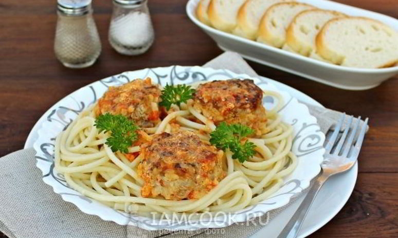 Рецепт тефтелей в томатно-сливочном соусе