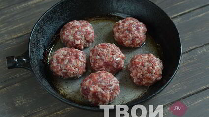 тефтели, запеченные в духовке