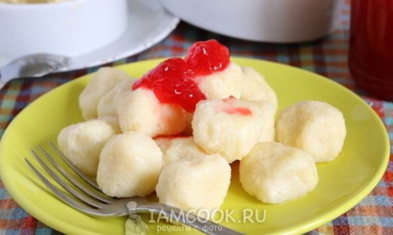 Рецепт ленивых вареников без муки