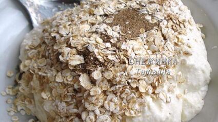 ленивые вареники лайт с ягодным киселем