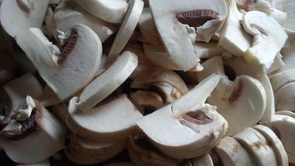 ленивые вареники с грибами