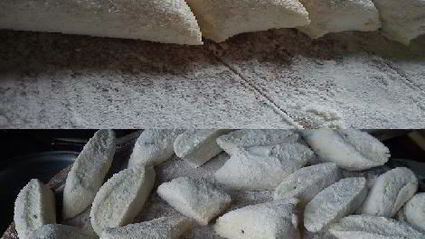 ленивые вареники с грибами