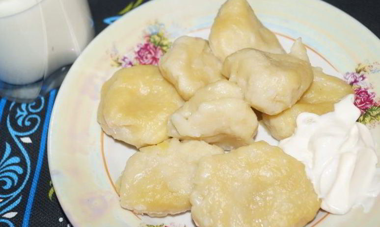 Рецепт ленивых вареников с картошкой