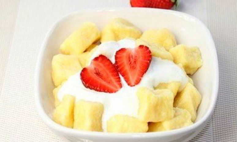 Рецепт ленивых вареников с кокосовой и овсяной мукой