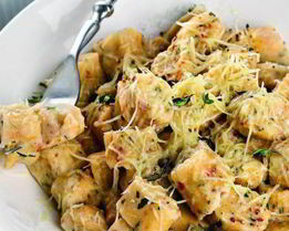 Несладкие ленивые вареники