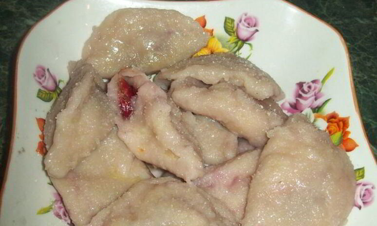 Рецепт первых вареников с творогом и вишенками