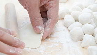 Простое тесто для вареников