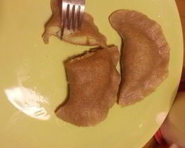 Вареники из Ржаной муки с картофелем