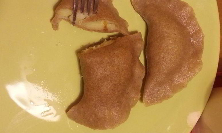 Рецепт вареников из ржаной муки с картофелем