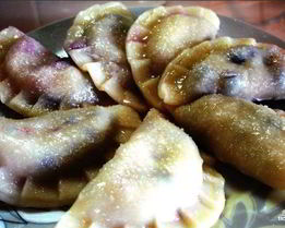 Вареники из заварного теста