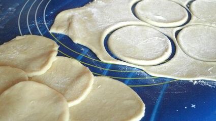 вареники постные с вишней из заварного теста