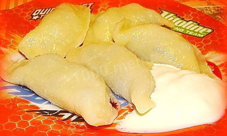 Рецепт вареников с черникой из теста на кефире