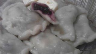 Вареники с черникой