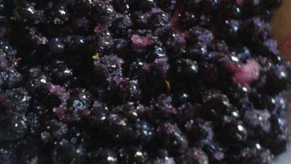 вареники с черникой