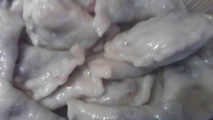 вареники с черникой