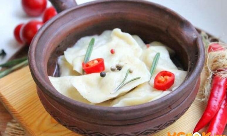 Рецепт вареников с фаршем