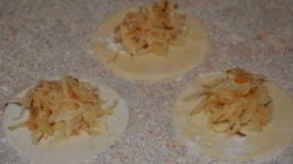 вареники с капустой и картошкой