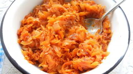 вареники с капустой из яичного теста