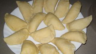 Вареники с картошкой и кислой капустой