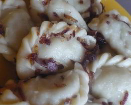 Вареники с картошкой и сыром