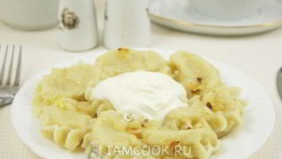 Вареники с картошкой на молоке