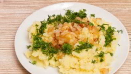 вареники с картошкой