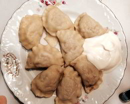 Вареники с мясом