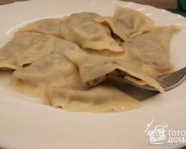 Вареники с постными начинками