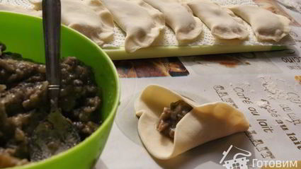 вареники с постными начинками