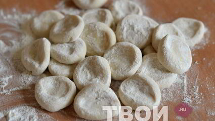 вареники с салом