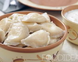 Вареники с творогом на кефире