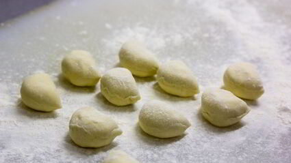 вареники с творогом