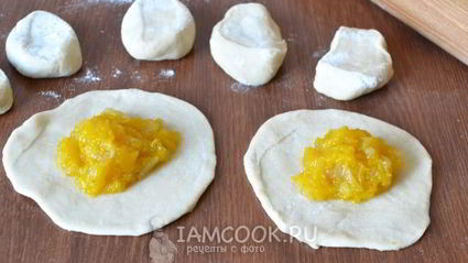 вареники с тыквой