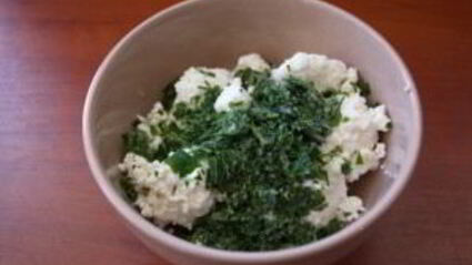 вареники с зеленью