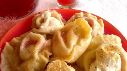 вареники со сливами