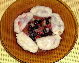 Вареники со смородиной