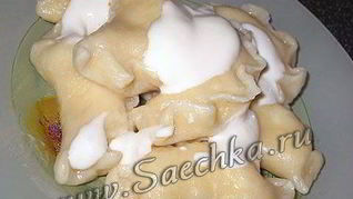 Заварное тесто для вареников