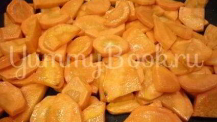 легкое жаркое с тыквой и индейкой