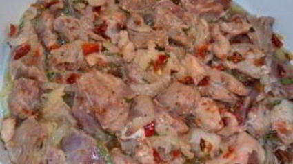 жаркое из баранины с картофелем